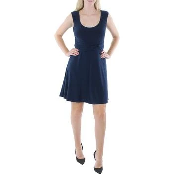 Ralph Lauren | Lauren Ralph Lauren Womens Scoopneck Knee-Length Fit & Flare Dress 1.2折