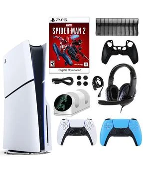 SONY | PS5 Spider Man 2 Console with Extra Purple Dualsense Controller and Accessories Kit,商家Bloomingdale's,价格¥6061