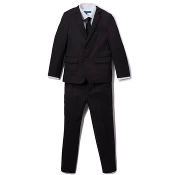 Perry Ellis | Big Boy's 5-Piece Shirt, Tie, Jacket, Vest and Pants Solid Suit Set,商家Macy's,价格¥1003