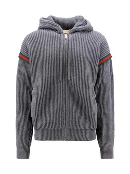 Gucci | Gucci Zip-Up Hooded Jacket 6.8折起, 独家减免邮费