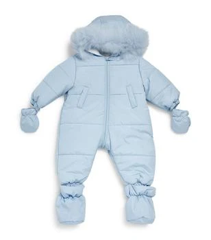 推荐Fur-Trim Hooded Snowsuit (1-18 Months)商品