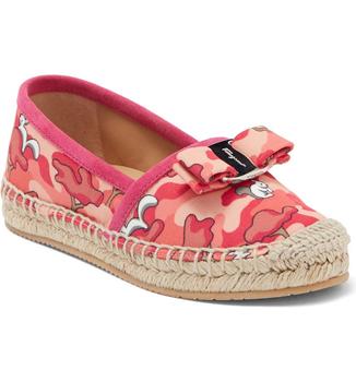 菲拉格慕鞋子, Salvatore Ferragamo | Kids' Dory Squirrel Espadrille Flat商品图片 5折