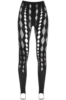 RUI | beaded see-through leggings,商家Coltorti Boutique,价格¥495
