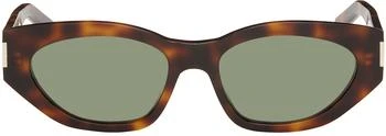 推荐Tortoiseshell SL 638 Sunglasses商品