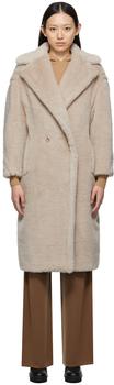 春装max mara大衣, Max Mara | Beige Teddy Bear Icon Coat商品图片 