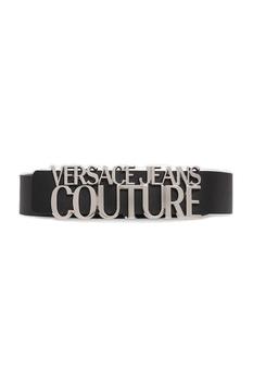 Versace | Versace Jeans Couture Logo-Plaque Buckle Belt商品图片,7.5折起
