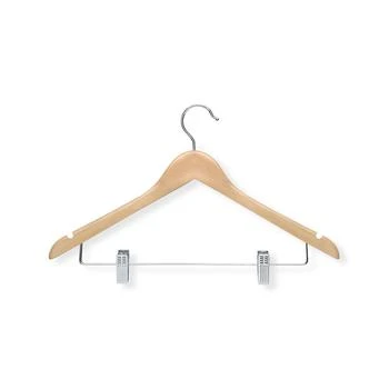 Honey Can Do | Suits Wooden Maple Clip Hangers, Set of 12,商家Macy's,价格¥344