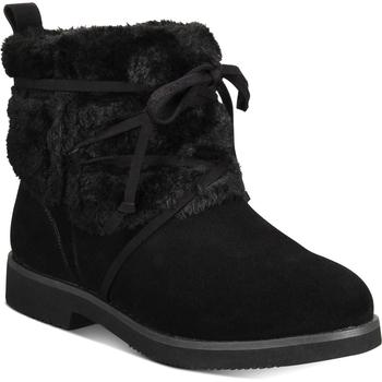 Style & Co | Style & Co. Womens Zijune Leather Lace-up Winter Boots商品图片,4折, 独家减免邮费
