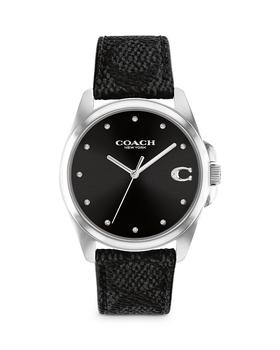 Coach | Women's Leather Strap Watch, 36mm & 28mm商品图片,额外9.5折, 额外九五折
