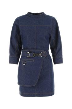 Fendi | Fendi Belted Crewneck Mini Dress商品图片,7.5折起×额外9折, 额外九折
