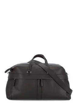 ORCIANI | Micron Pebbled Leather Duffel Bag,商家Italist,价格¥5149