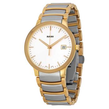 雷达男表精选, Rado | Centrix Quartz Two-tone Mens Watch R30554103商品图片 6.8折