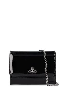 Vivienne Westwood | Shiny Patent Leather Wallet On Chain 额外7折, 额外七折
