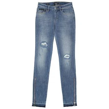 推荐Philipp Plein Ladies Morgan Fit Angel Stretch Denim Jeans, Waist Size 26"商品