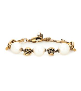推荐Faux pearl chain bracelet商品