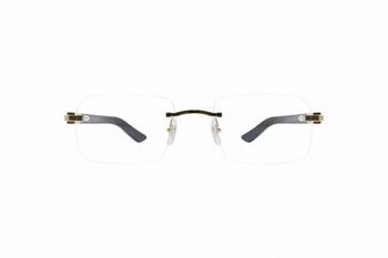 Cartier | Cartier Rectangle Frame Glasses 7.6折