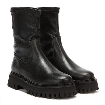 推荐Bronx Groov-Y Stretch Womens Black Boots商品