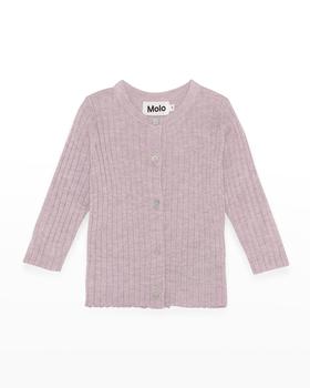 推荐Baby Girl's Georgette Ribbed Cardigan Sweater, Size 3M-18M商品