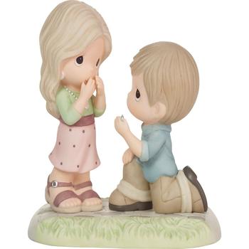 商品Precious Moments | 222007 Will You Be Mine Bisque Porcelain Figurine,商家Macy's,价格¥845图片