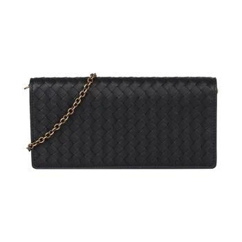 推荐Bottega Veneta 葆蝶家 女士黑色羊皮单肩包 510564-VO0AD-1000商品