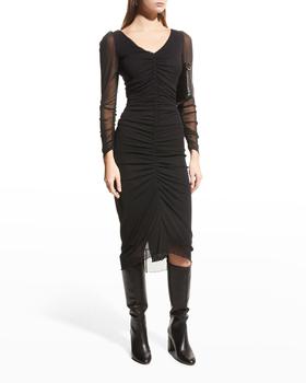 product Ruched Midi Cocktail Dress image