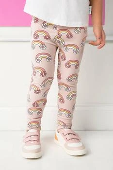 Huxbaby | Daisy Rainbow Leggings In Pink,商家Premium Outlets,价格¥288