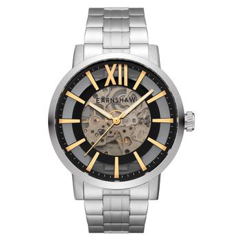 推荐Thomas Earnshaw Men's ES-8222-22 Grand Horizon Skeleton 46mm Steel Watch商品