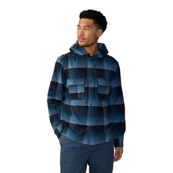 推荐Mountain Hardwear Men's Cotton Flannel LS Hooded Shirt商品