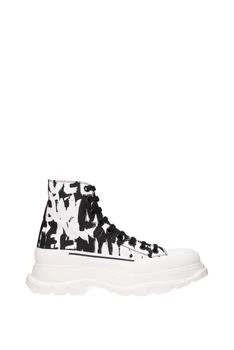 Alexander McQueen | Ankle Boot Fabric White Black 7.1折, 独家减免邮费