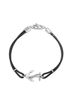 推荐Sterling Silver & Leather Bracelet商品