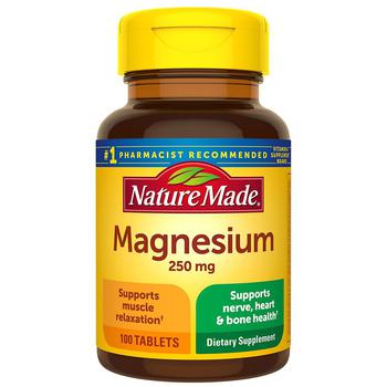 商品Nature Made | Magnesium Oxide 250 mg Tablets,商家Walgreens,价格¥39图片