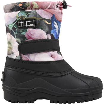 推荐Molo Multicolor Ski Boots For Girl With Flowers商品