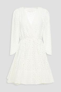 maje正品, Maje | Ralina flared cotton-blend lace mini dress商品图片 4.4折
