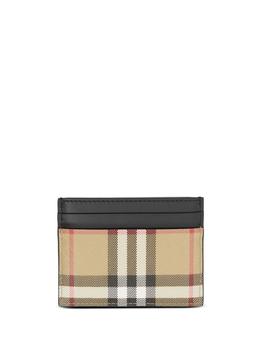 商品Burberry | Burberry Vintage Check Leather Cardholder,商家StyleMyle,价格¥1671图片