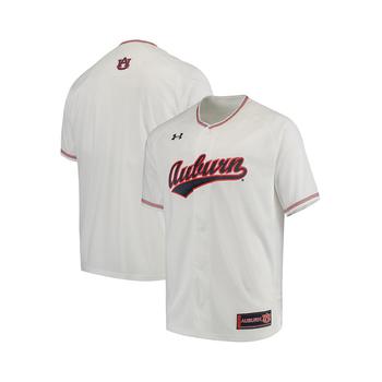 Under Armour | Men's White Auburn Tigers Performance Replica Baseball Jersey商品图片,