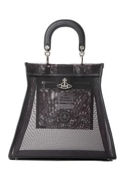 推荐Vivienne Westwood Squire Orb Plaque Mesh Tote Bag商品