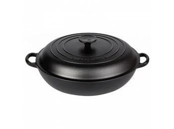Le Creuset | Faitout campagnard 30cm en fonte émaillée noire,商家The Village Outlet,价格¥2040