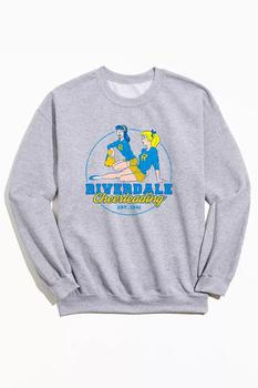 男装Urban Outfitters, Urban Outfitters | Archie Comics Riverdale Cheerleading Crew Neck Sweatshirt商品图片 额外9.5折, 额外九五折