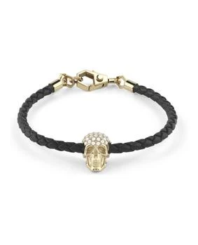 Philipp Plein | Plein Enigma Crystal Calf Leather Bracelet,商家Maison Beyond,价格¥818