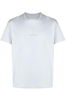 马丁·马吉拉是什么牌子, MAISON MARGIELA | Branded Cotton T-Shirt商品图片 4.9折