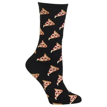 Hot Sox | Women's  Pizza Fashion Crew Socks,商家Macy's,价格¥71