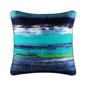 商品J by J Queen | Cordoba Teal Decorative Pillow, 18" x 18",商家Macy's,价格¥323图片