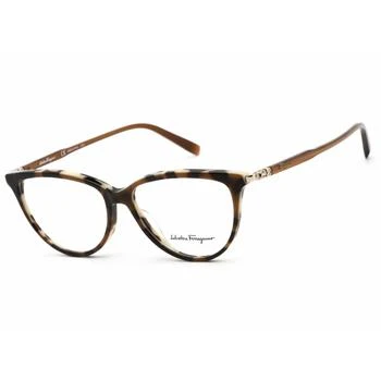 Salvatore Ferragamo | Salvatore Ferragamo Women's Eyeglasses - Maculate Brown Plastic Frame | SF2870 296 2.2折×额外9折x额外9.5折, 独家减免邮费, 额外九折, 额外九五折