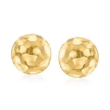 Ross-Simons | Ross-Simons Italian 14kt Yellow Gold Dome Stud Earrings,商家Premium Outlets,价格¥2040
