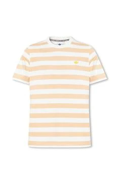 推荐Adidas Originals Striped Crewneck T-Shirt商品