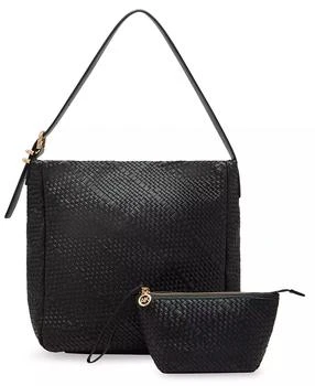 Anne Klein | Large Double Strap Woven Hobo Bag,商家Macy's,价格¥504