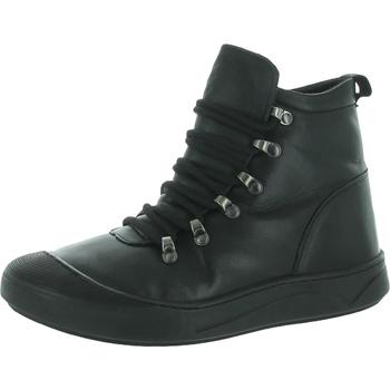 推荐Spring Step Womens Darleen Leather Cushioned Footbed Combat & Lace-up Boots商品