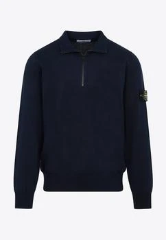 推荐Logo-Patch Half-Zip Sweatshirt商品