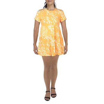 Speechless | Speechless Womens Floral Mini T-Shirt Dress商品图片,5.2折, 独家减免邮费