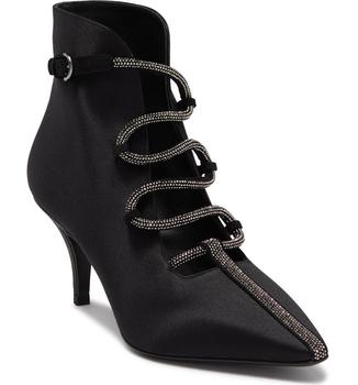 菲拉格慕鞋女靴, Salvatore Ferragamo | Embellished Pointed Toe Bootie商品图片 5.7折